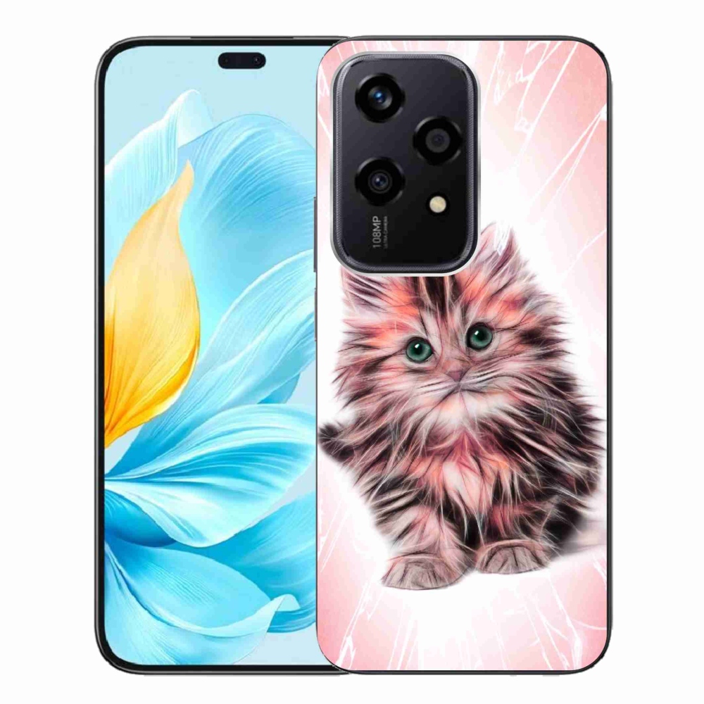 Gelový kryt mmCase na Honor 200 Lite 5G - roztomilé kotě