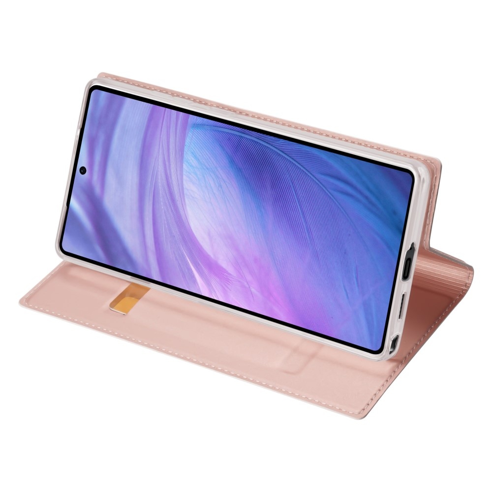 DUX knížkové pouzdro na Samsung Galaxy S25 Ultra - růžovozlaté