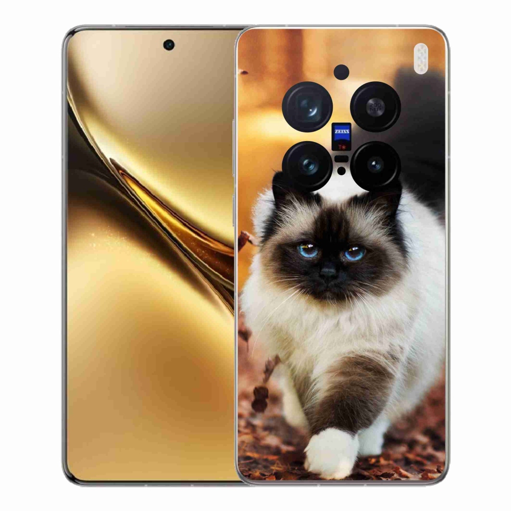 Gelový kryt mmCase na Vivo X200 Pro 5G - kočka