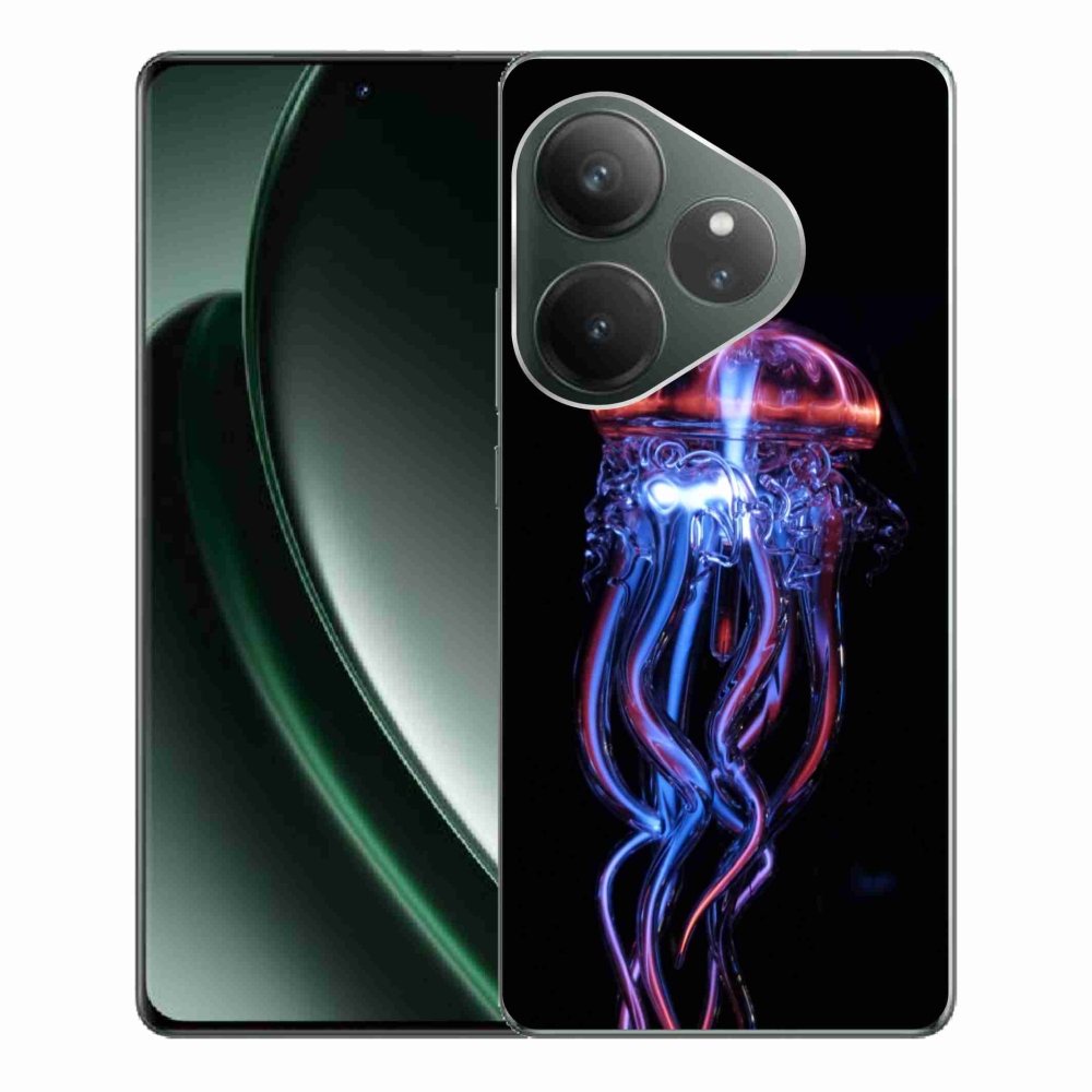 Gelový kryt mmCase na Realme GT 6 5G/GT 6T 5G - medúza
