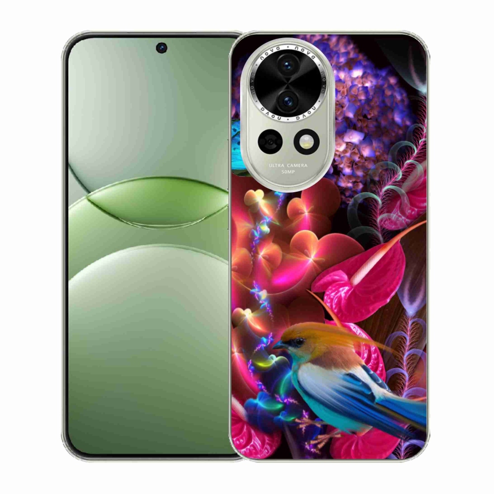 Gelový kryt mmCase na Huawei Nova 13 5G - barevné květiny