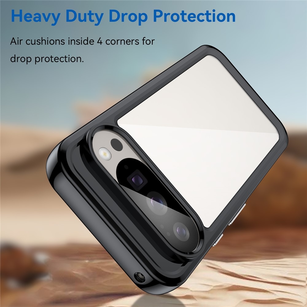 Gelový obal s pevnými zády na Google Pixel 10 Pro/Pixel 10 - černý
