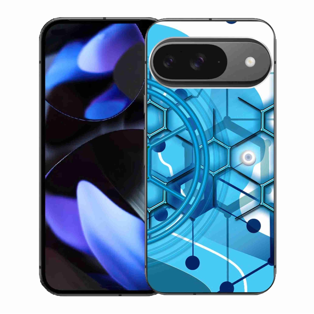 Gelový kryt mmCase na Google Pixel 9/9 Pro - abstraktní vzor 2