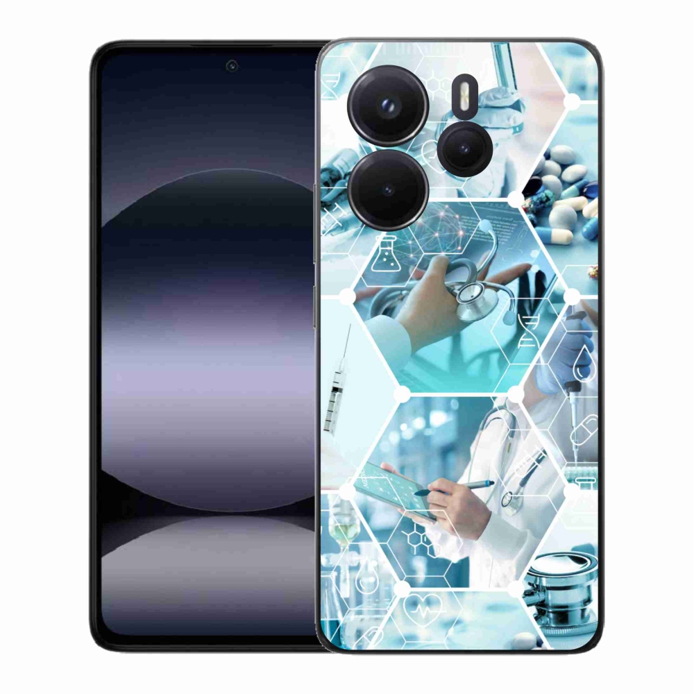 Gelový kryt mmCase na Xiaomi Redmi Note 14 - zdravotnictví