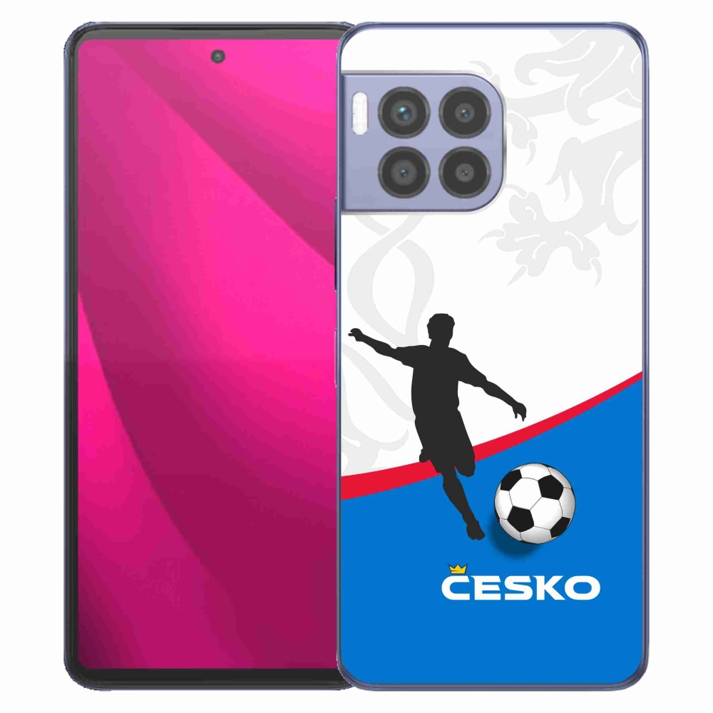 Gelový kryt mmCase na T-Mobile T Phone 2 Pro - fotbal Česko 1