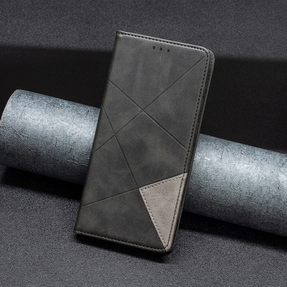 Triangle knížkové pouzdro na Xiaomi Redmi Note 14 Pro - černé