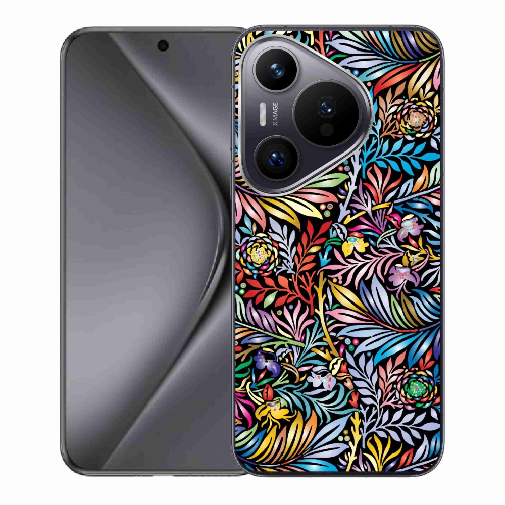 Gelový kryt mmCase na Huawei Pura 70 - květiny 5