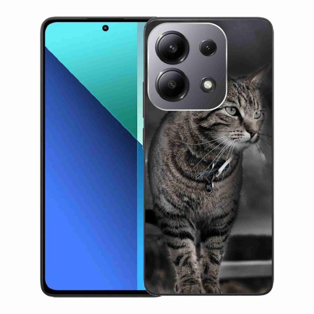 Gelový kryt mmCase na Xiaomi Redmi Note 13 - kočka