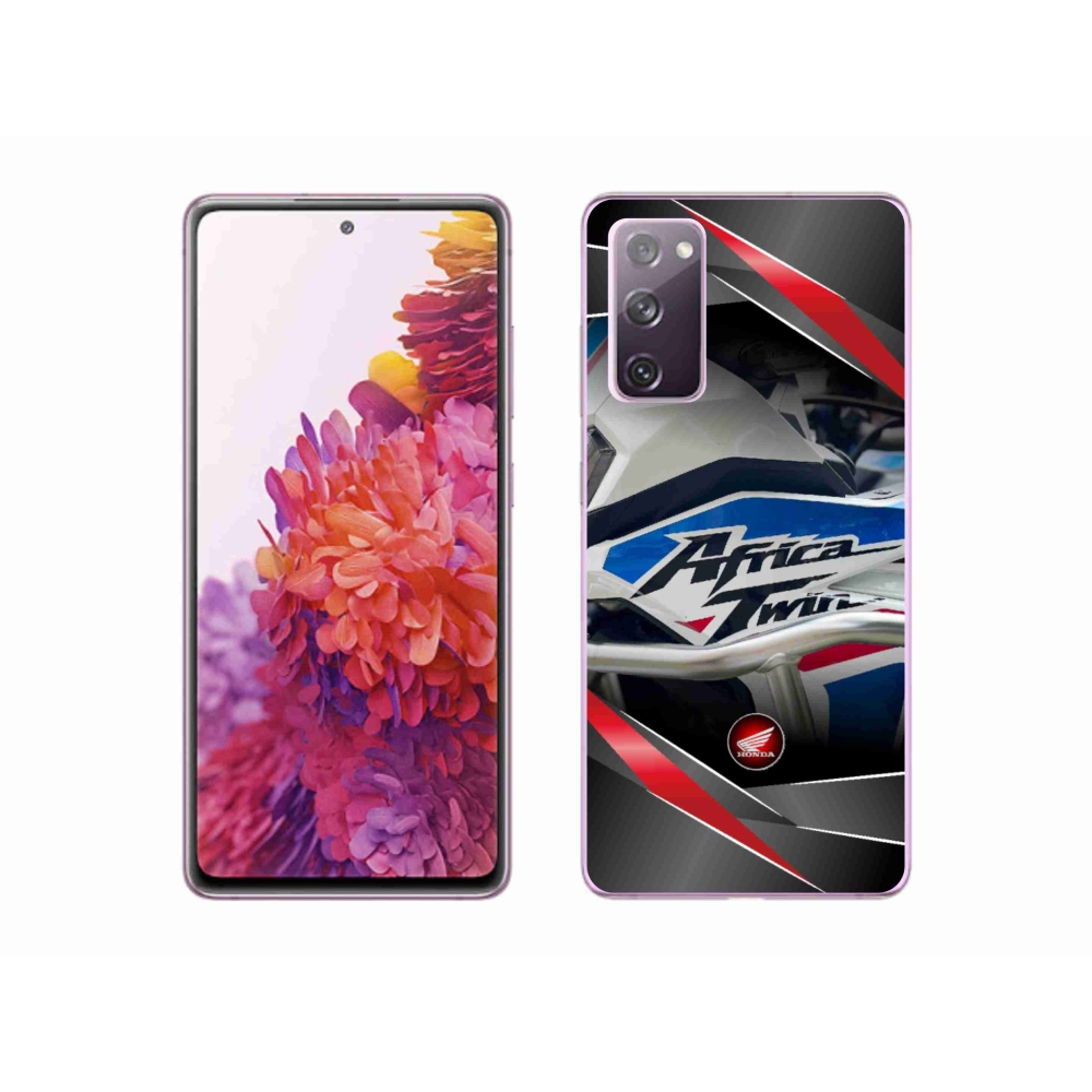 Gelový kryt mmCase na Samsung Galaxy S20 FE - motorka honda
