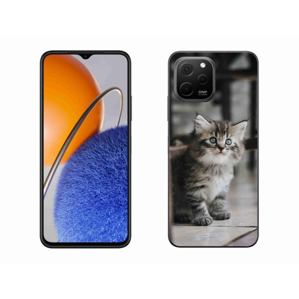 Gelový kryt mmCase na Huawei Nova Y61 - koťátko