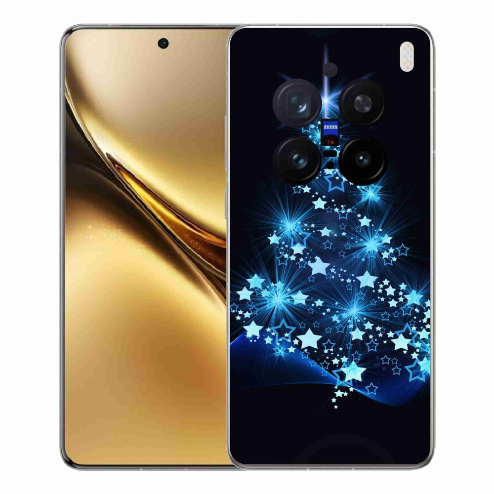 Gelový kryt mmCase na Vivo X200 Pro 5G - vánoční stromek