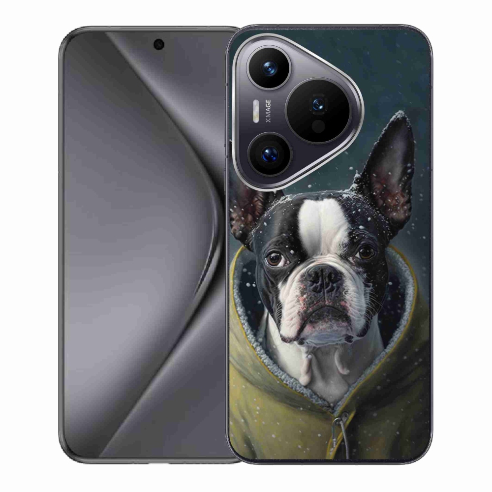 Gelový kryt mmCase na Huawei Pura 70 - buldoček