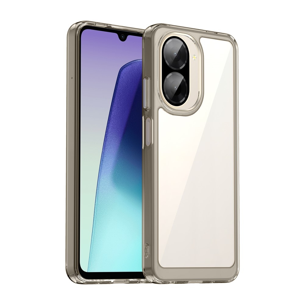 Gelový obal s pevnými zády na Xiaomi Redmi A5 (173.45x79.35x8.45mm) - šedý