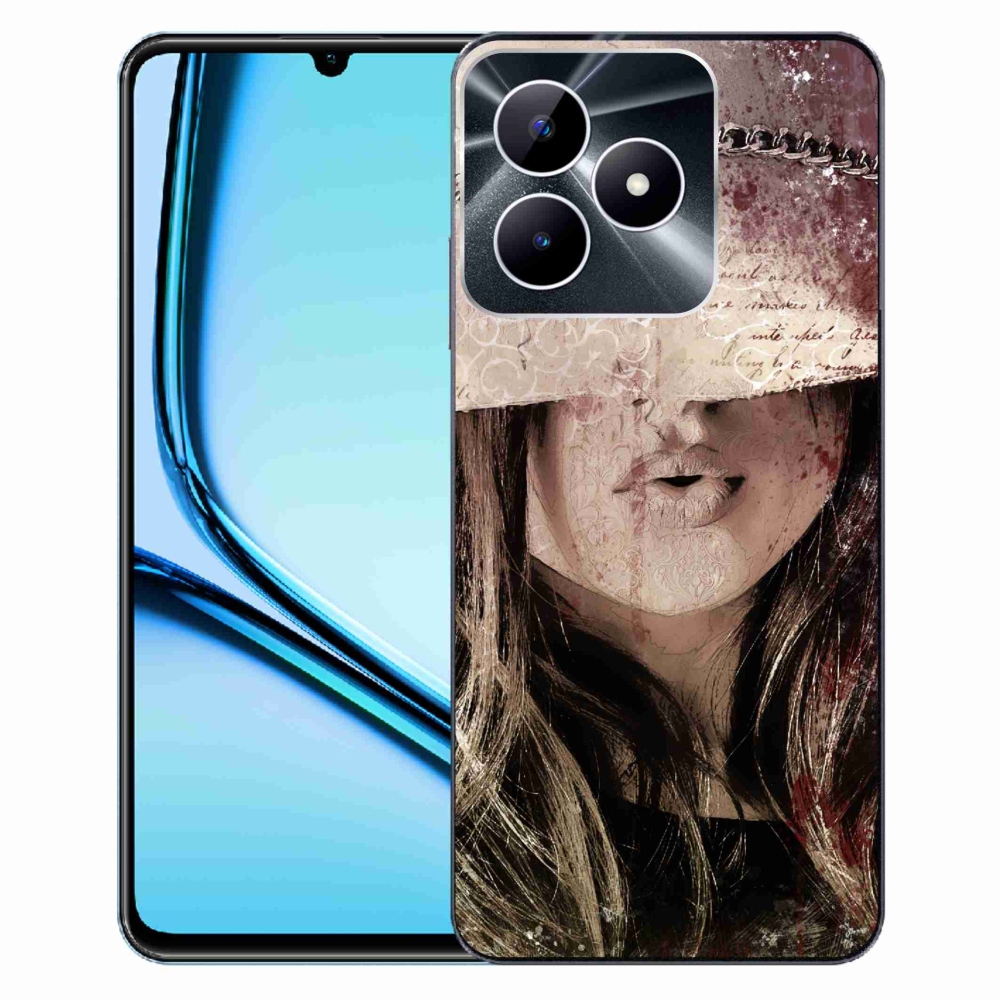Gelový kryt mmCase na Realme Note 50 - dívka