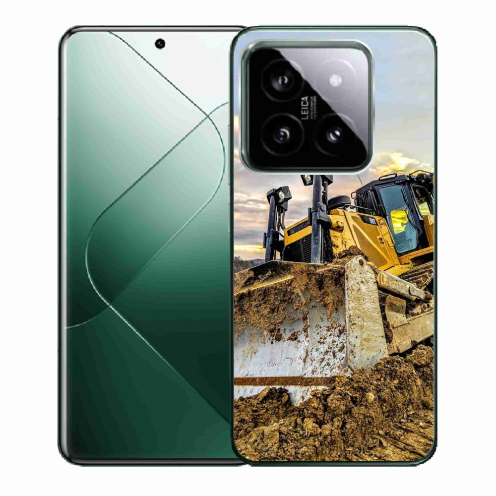 Gelový kryt mmCase na Xiaomi 14 - bagr