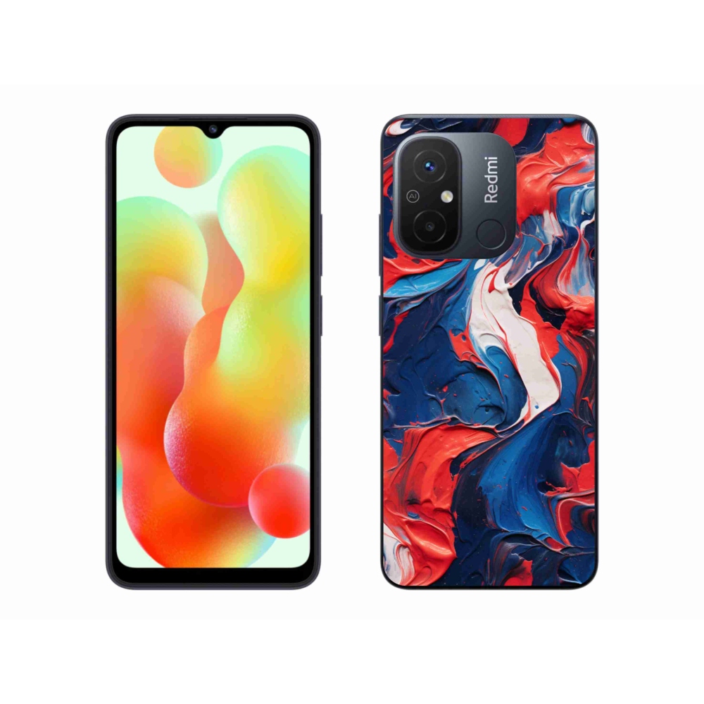 Gelový kryt mmCase na Xiaomi Redmi 12C - abstraktní motiv 7