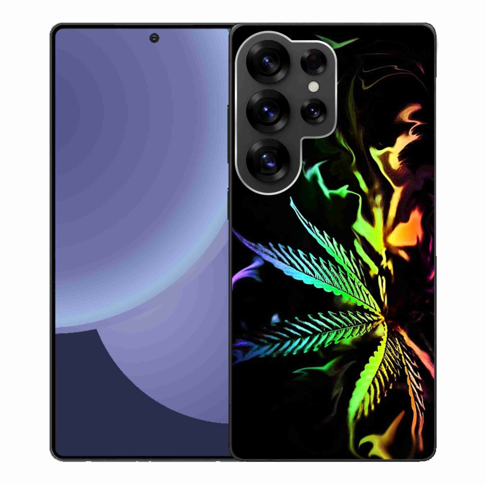 Gelový kryt mmCase na Samsung Galaxy S25 Ultra - konopí 2