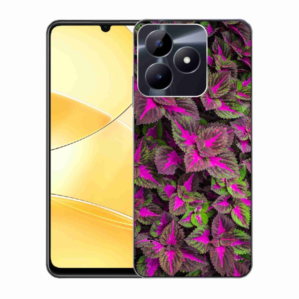Gelový kryt mmCase na Realme C51/C53 - květiny 10