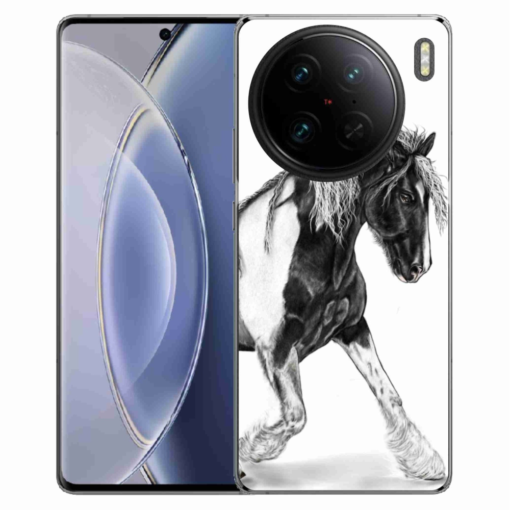 Gelový kryt mmCase na Vivo X90 Pro - kůň