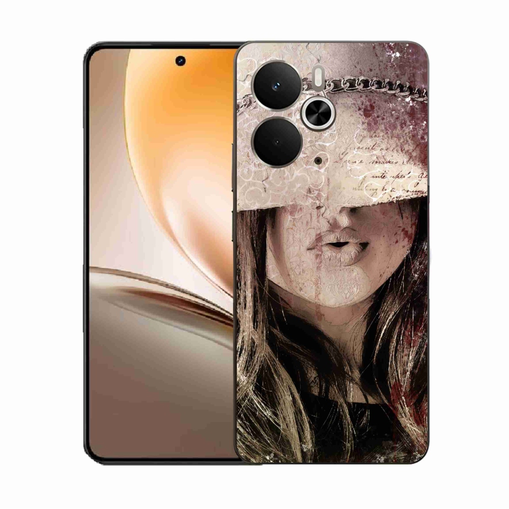 Gelový kryt mmCase na Realme 14 5G - dívka