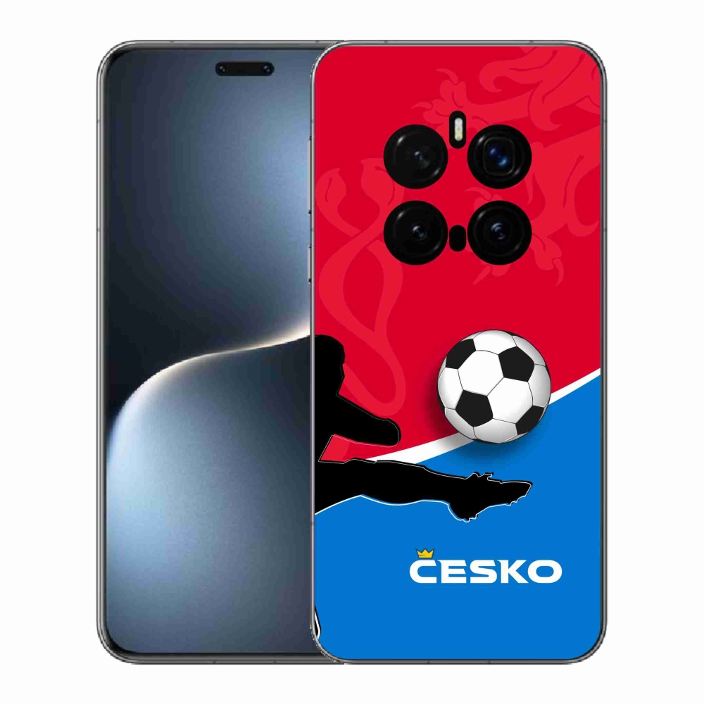 Gelový kryt mmCase na Honor Magic 7 Pro 5G - fotbal Česko 2