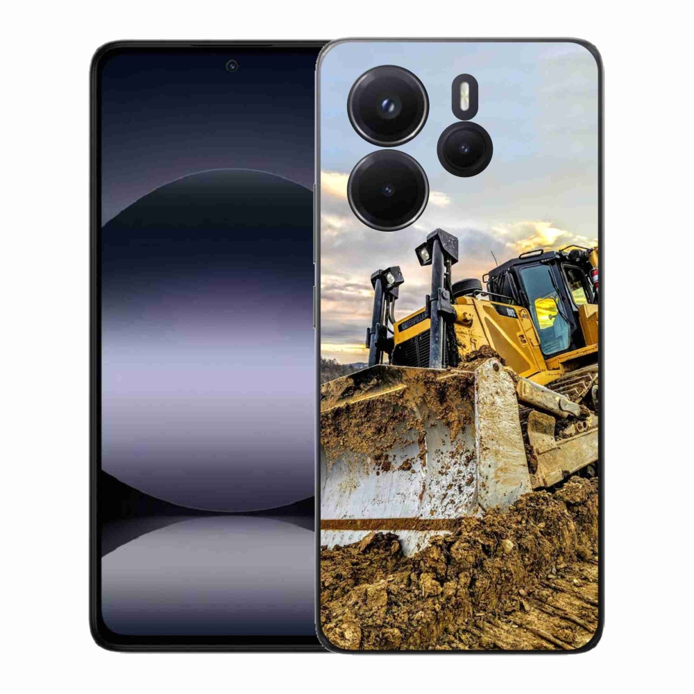 Gelový kryt mmCase na Xiaomi Redmi Note 14 - bagr