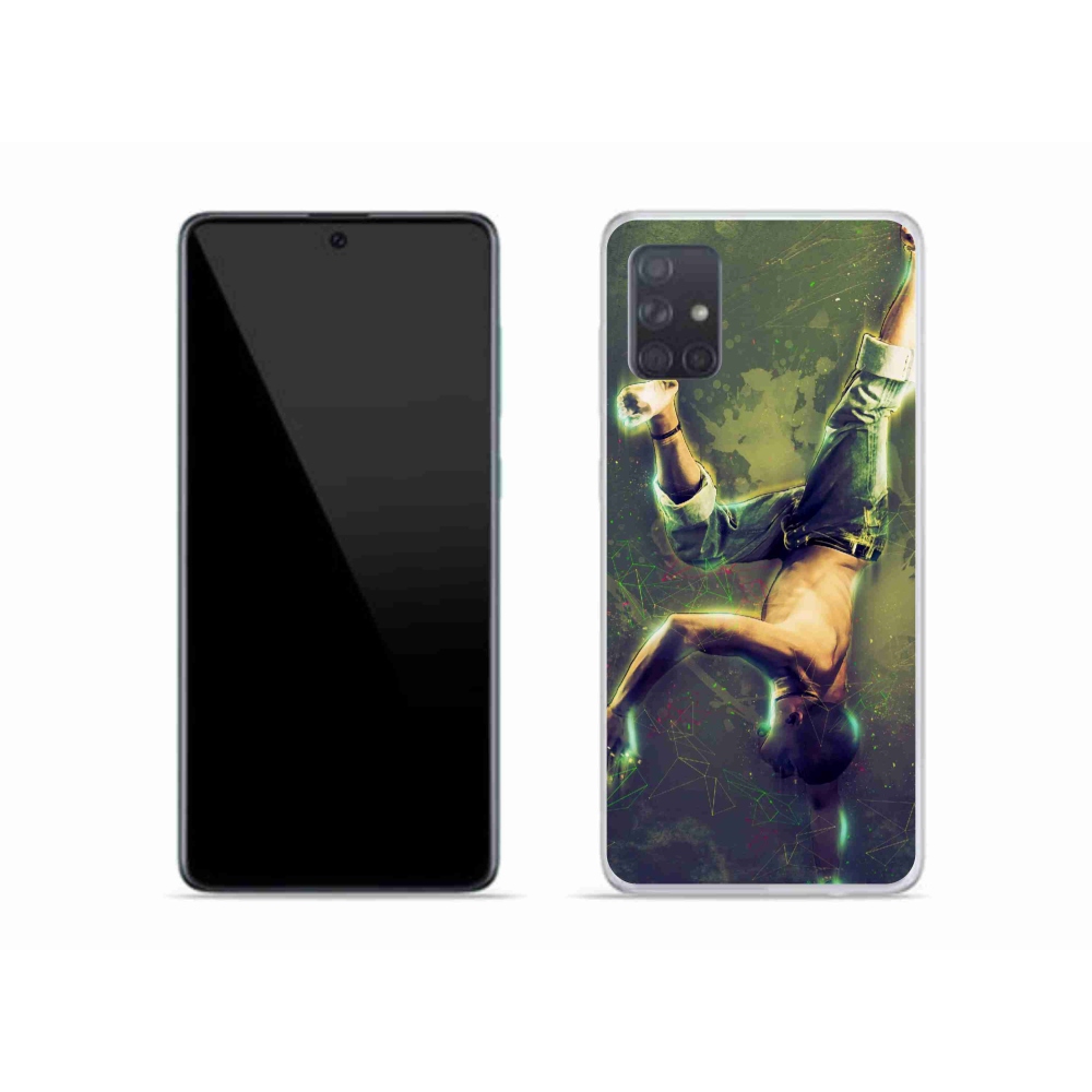 Gelový kryt mmCase na Samsung Galaxy A51 - breakdance