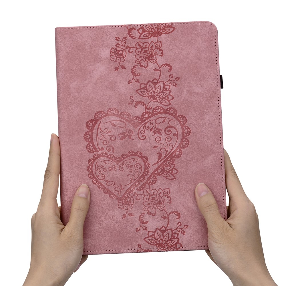 Heart zavírací pouzdro na tablet Xiaomi Redmi Pad SE 8.7 - růžové