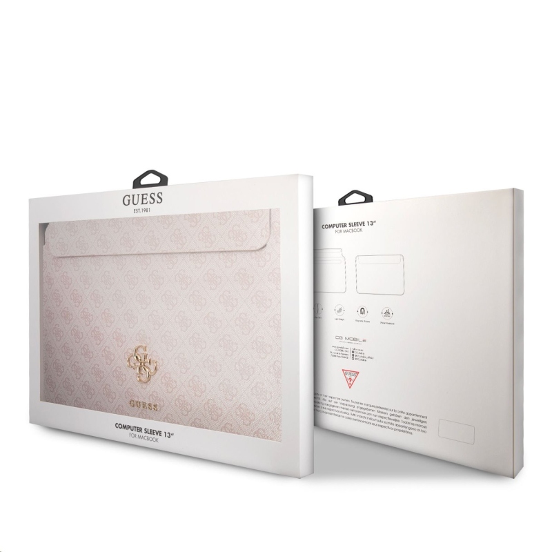 Guess PU 4G Metal Logo Computer Sleeve 13