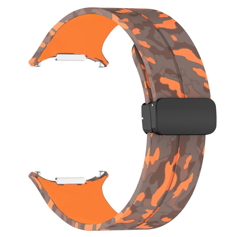 Camouf silikonový řemínek na Samsung Galaxy Watch Ultra (2025) 47mm - oranžový