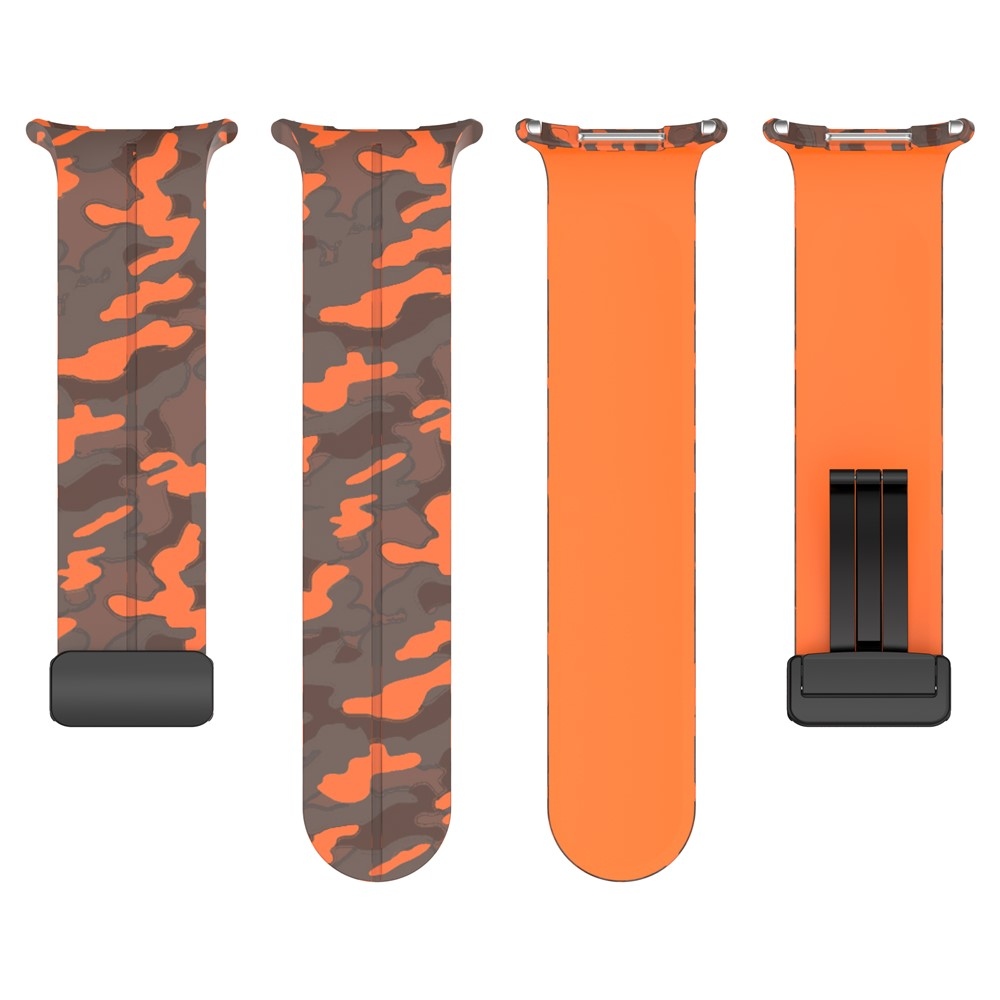 Camouf silikonový řemínek na Samsung Galaxy Watch Ultra (2025) 47mm - oranžový