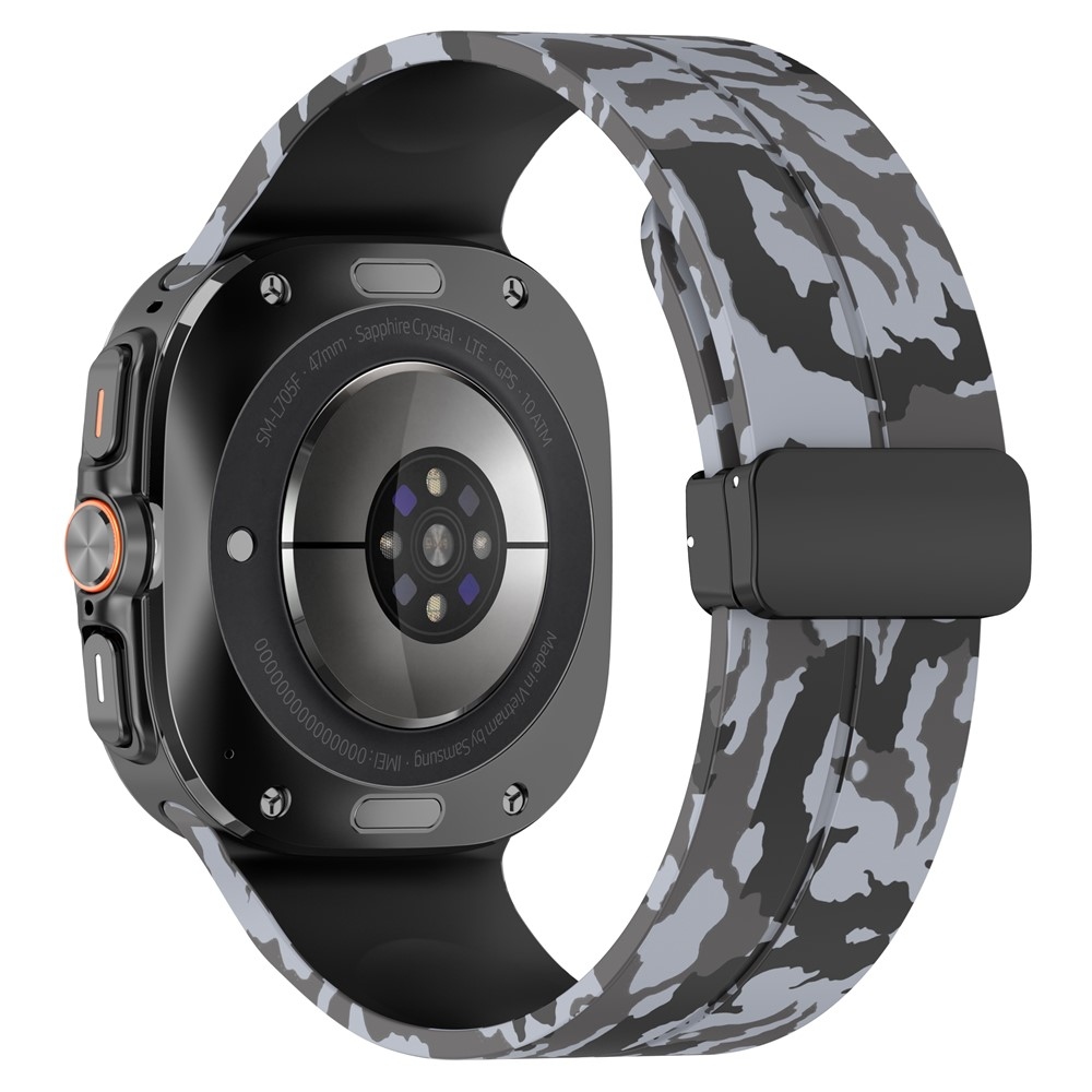 Camouf silikonový řemínek na Samsung Galaxy Watch Ultra (2025) 47mm - šedý