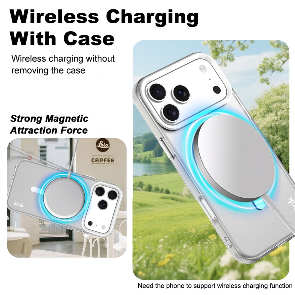 Candy gelový obal MagSafe pro iPhone 18 Pro / 17 Pro - bílý