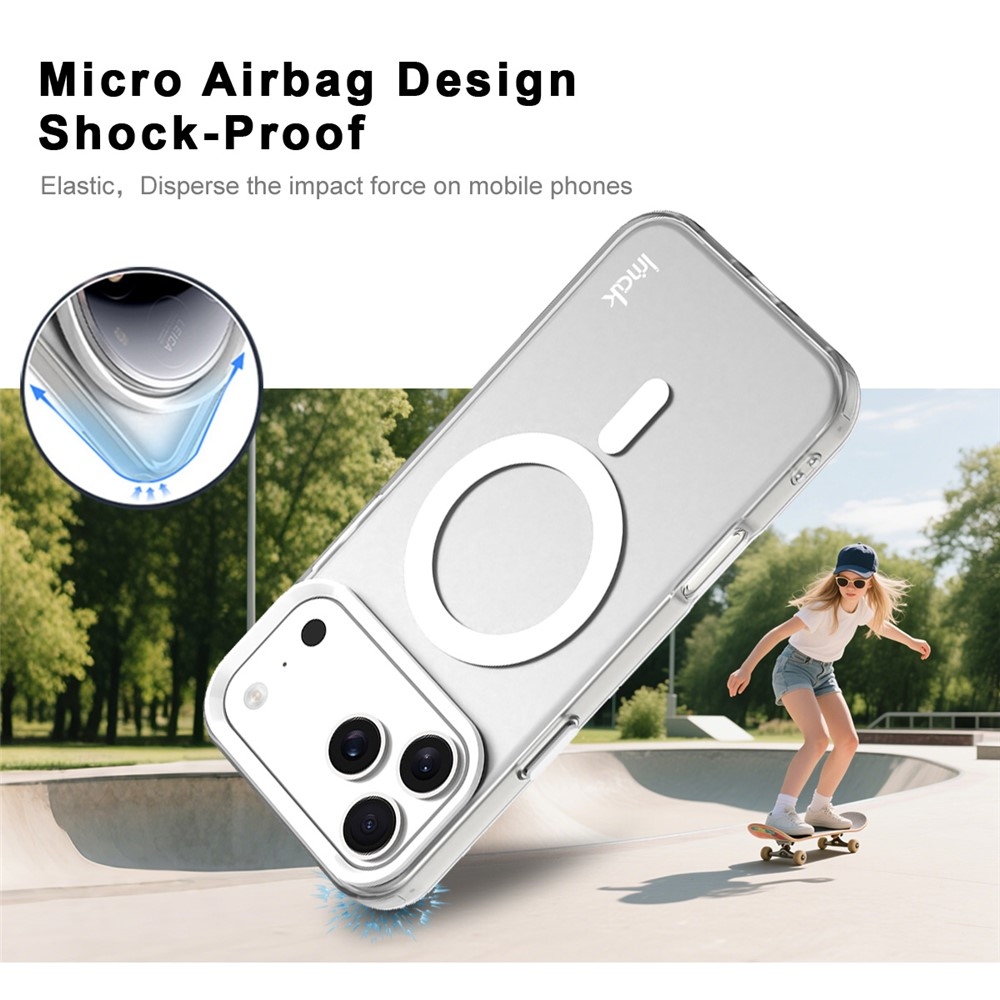 Candy gelový obal MagSafe pro iPhone 18 Pro / 17 Pro - bílý