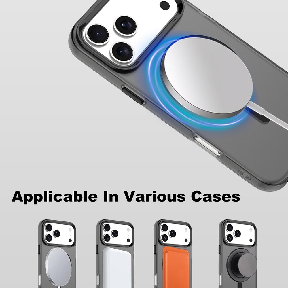 Candy gelový obal MagSafe pro iPhone 18 Pro / 17 Pro - černý