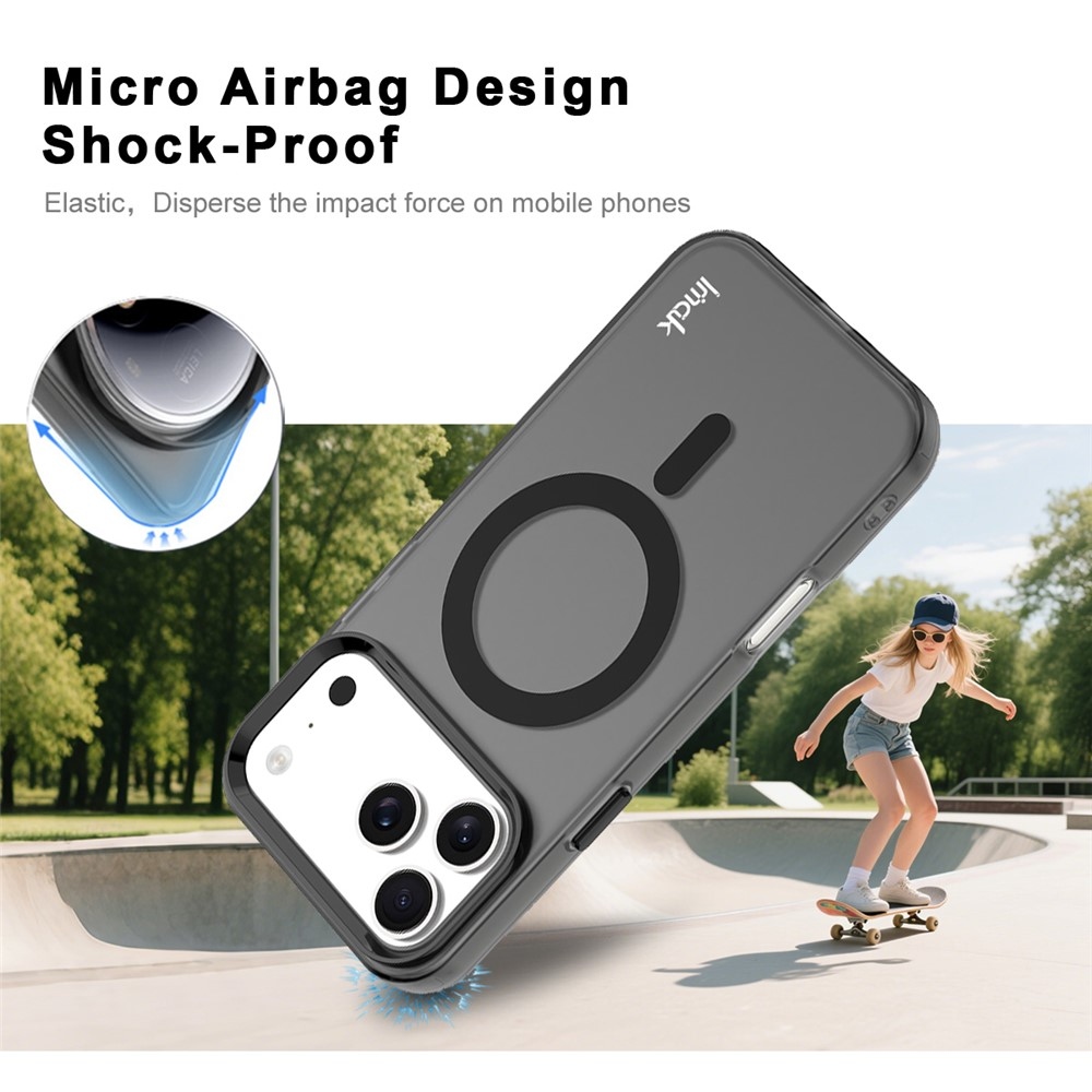 Candy gelový obal MagSafe pro iPhone 18 Pro / 17 Pro - černý