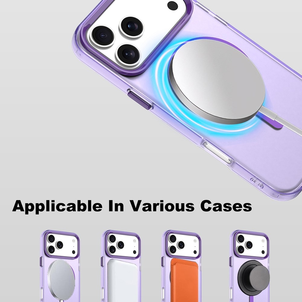 Candy gelový obal MagSafe pro iPhone 18 Pro / 17 Pro - fialový