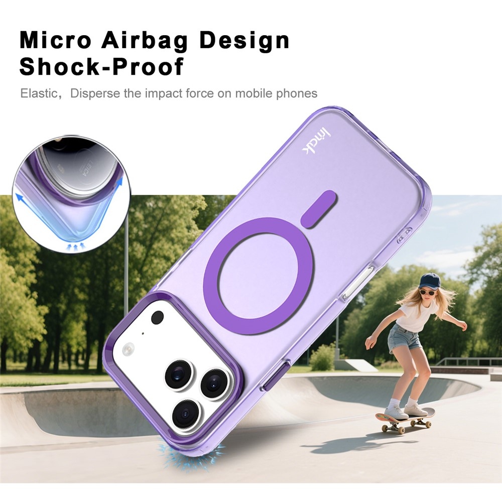 Candy gelový obal MagSafe pro iPhone 18 Pro / 17 Pro - fialový