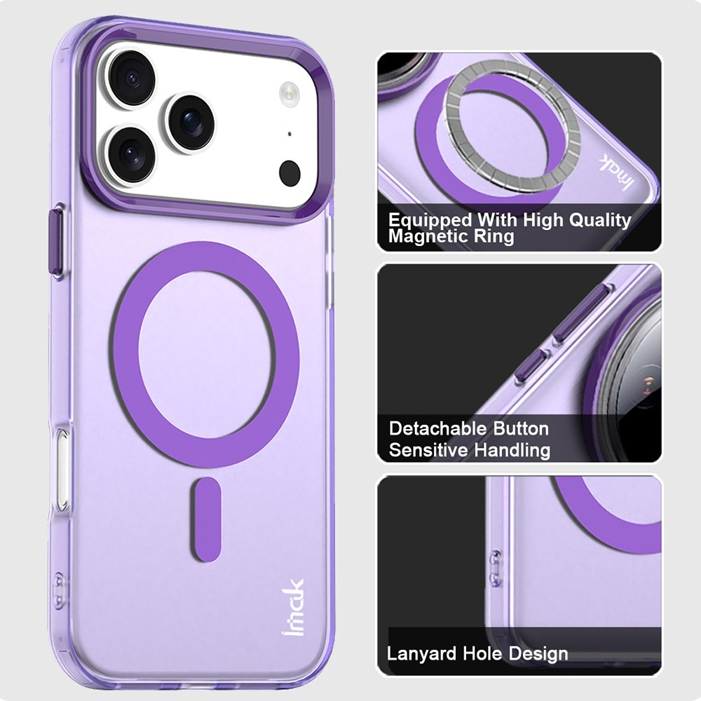 Candy gelový obal MagSafe pro iPhone 18 Pro / 17 Pro - fialový