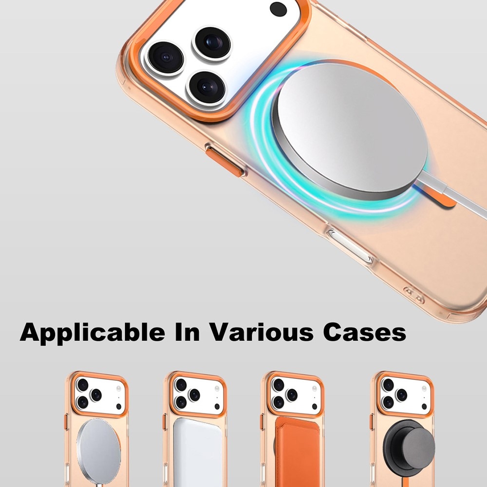 Candy gelový obal MagSafe pro iPhone 18 Pro / 17 Pro - oranžový