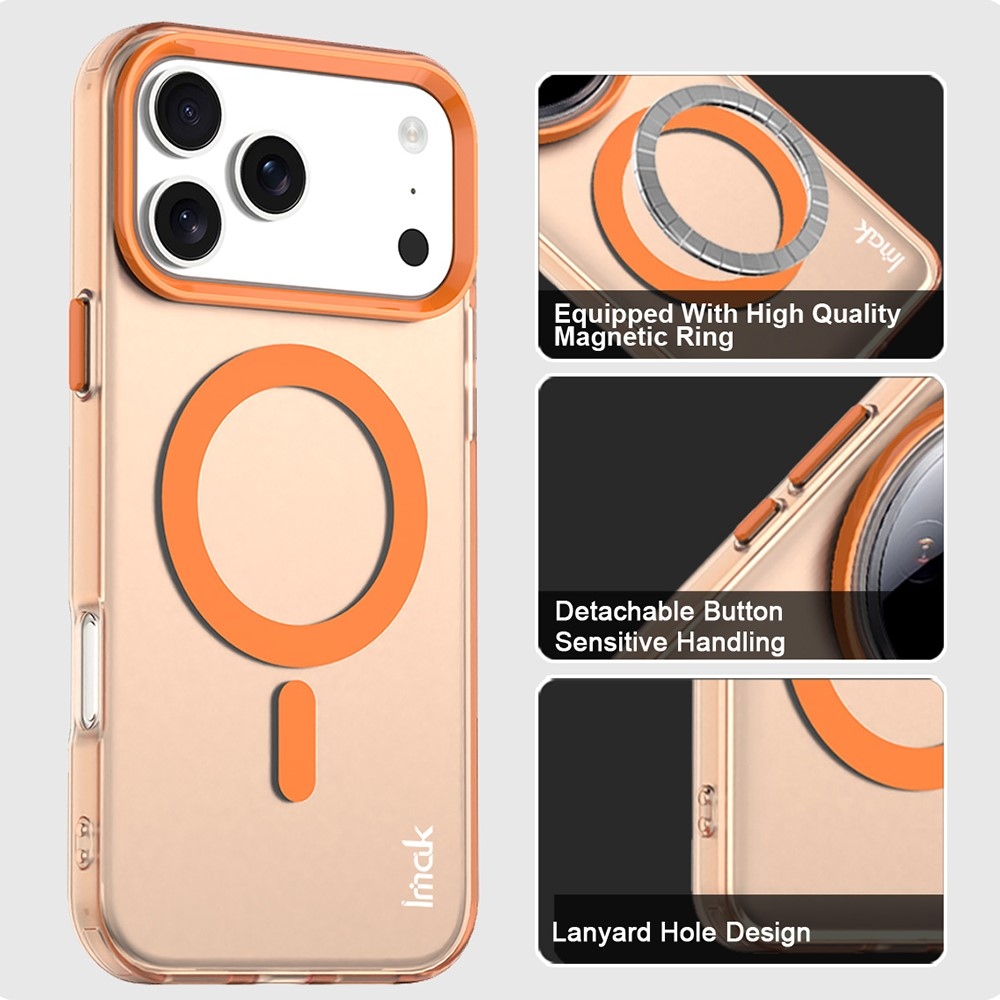 Candy gelový obal MagSafe pro iPhone 18 Pro / 17 Pro - oranžový