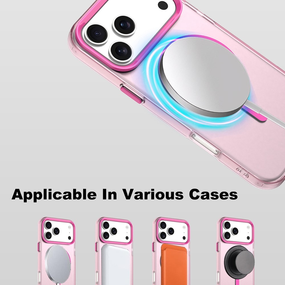 Candy gelový obal MagSafe pro iPhone 18 Pro / 17 Pro - růžový