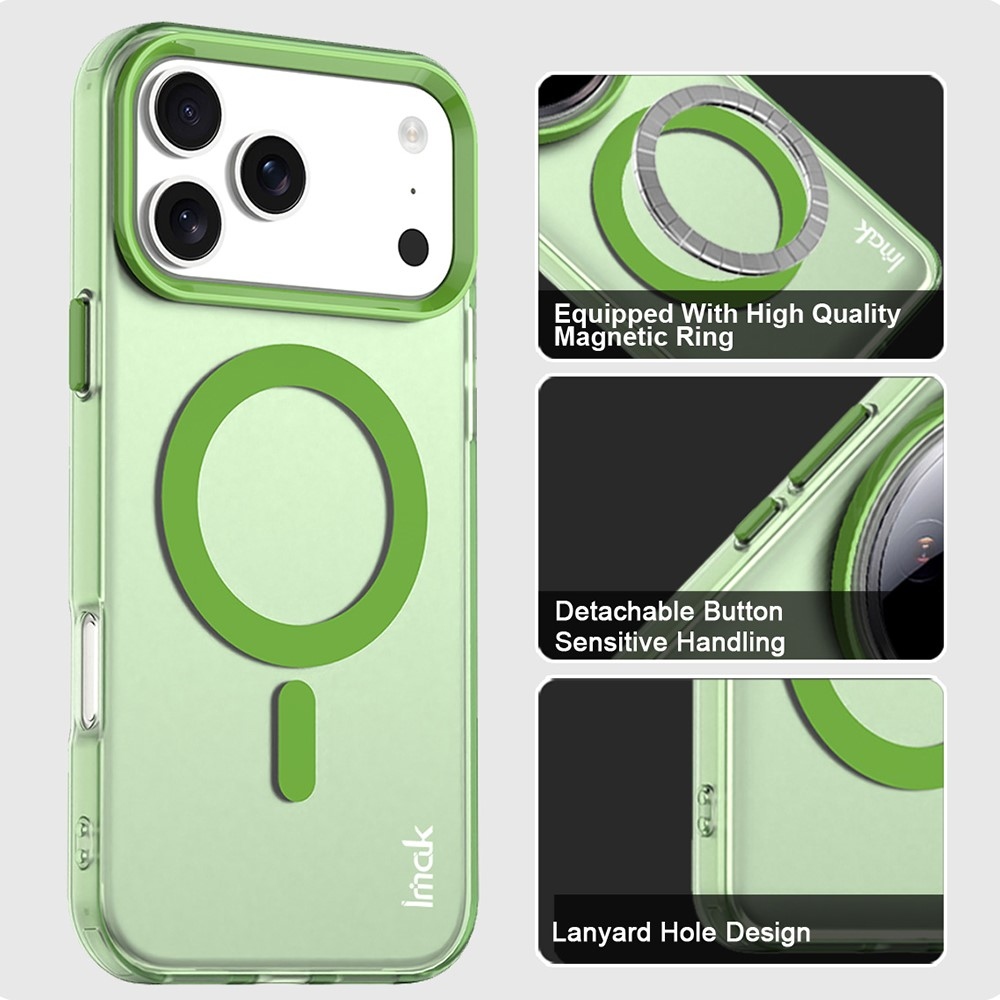 Candy gelový obal MagSafe pro iPhone 18 Pro / 17 Pro - zelený