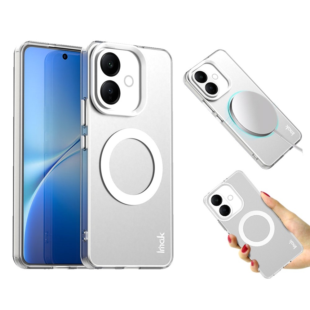 Candy gelový obal MagSafe pro mobil Vivo V70 Lite 5G - bílý