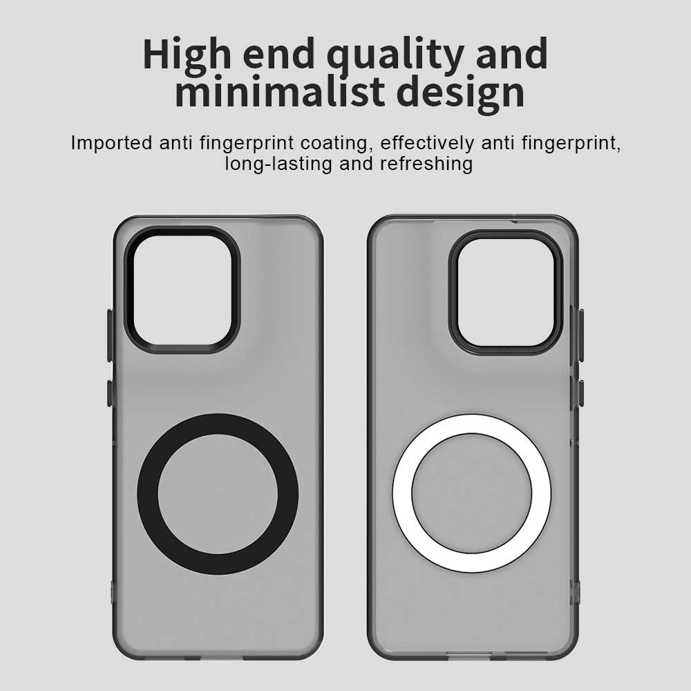 Candy gelový obal MagSafe pro Motorola Edge 60 Neo 5G/50 Neo 5G - černý