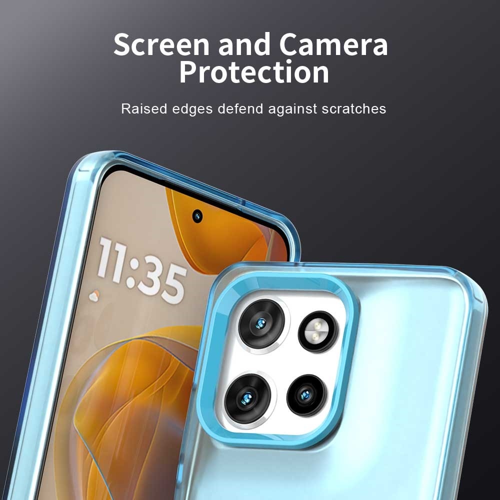 Candy gelový obal MagSafe pro Motorola Edge 60 Neo 5G/50 Neo 5G - modrý