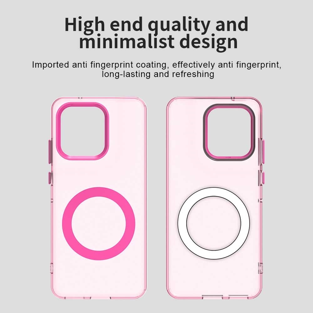 Candy gelový obal MagSafe pro Motorola Edge 60 Neo 5G/50 Neo 5G - růžový