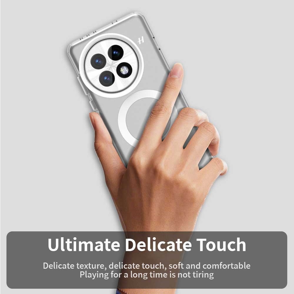 Candy gelový obal MagSafe pro OnePlus 13 - bílý