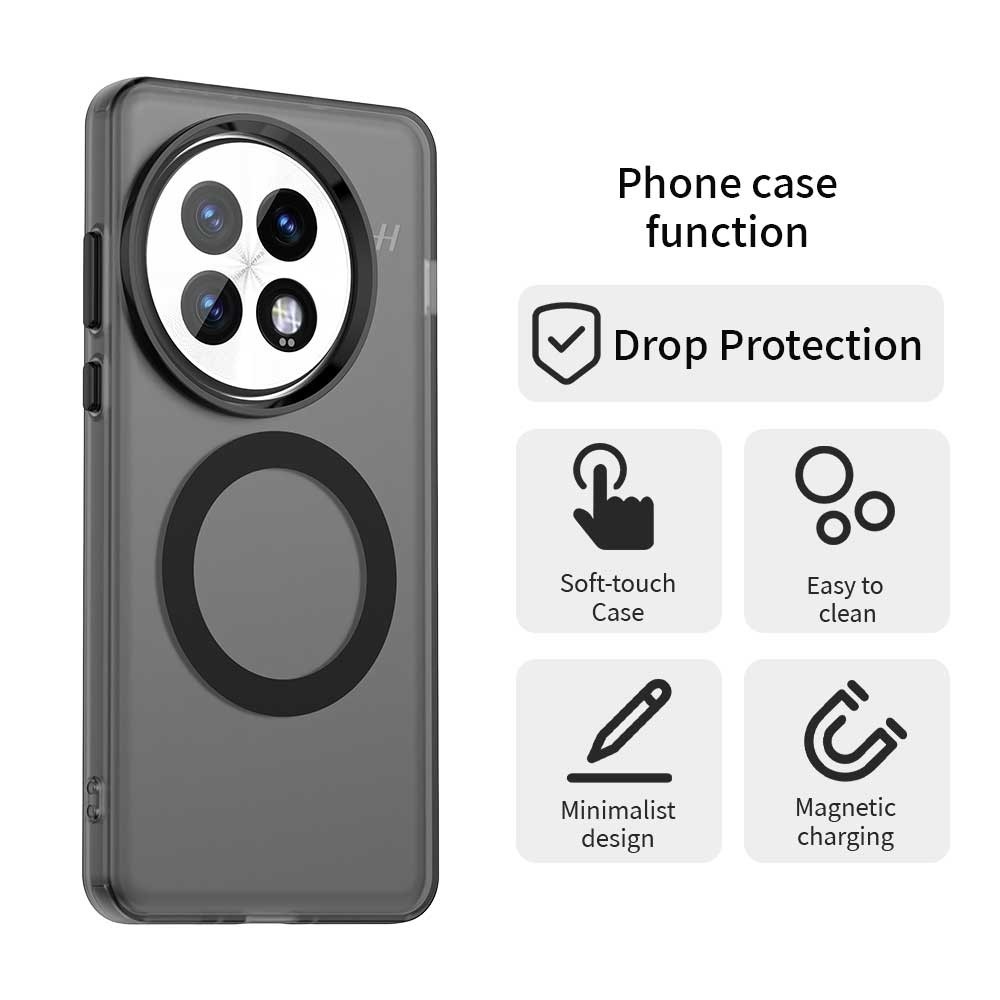 Candy gelový obal MagSafe pro OnePlus 13 - černý