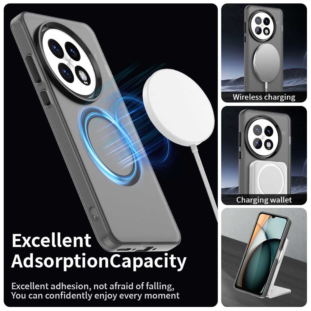 Candy gelový obal MagSafe pro OnePlus 13 - černý